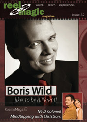 DVD Reel Magic 32 Boris Wild