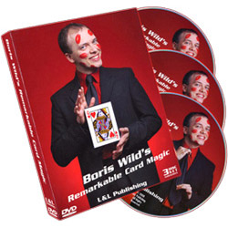 3-DVD Set Boris Wild’s Remarkable Card Magic