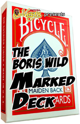 The Boris Wild Marked Deck Bicycle Maiden Edition