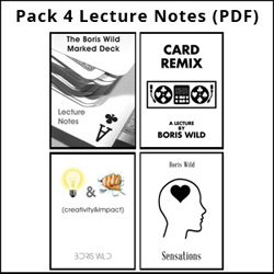 Pack of 4 Lecture Notes (PDF Versions)
