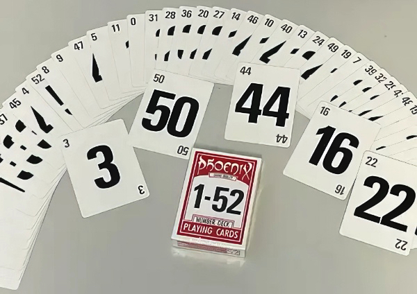 Number Deck Cards